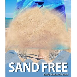 Microfiber Sand Free Beach Towel – Quick Dry Lightweight Oversized Large Towel Accessories Travel Must Have Camping Yoga Swimming Pool Gear Summer Essentials Packable Gift River