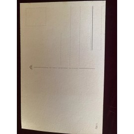 Vintage postcard "Happy new year" in Italian