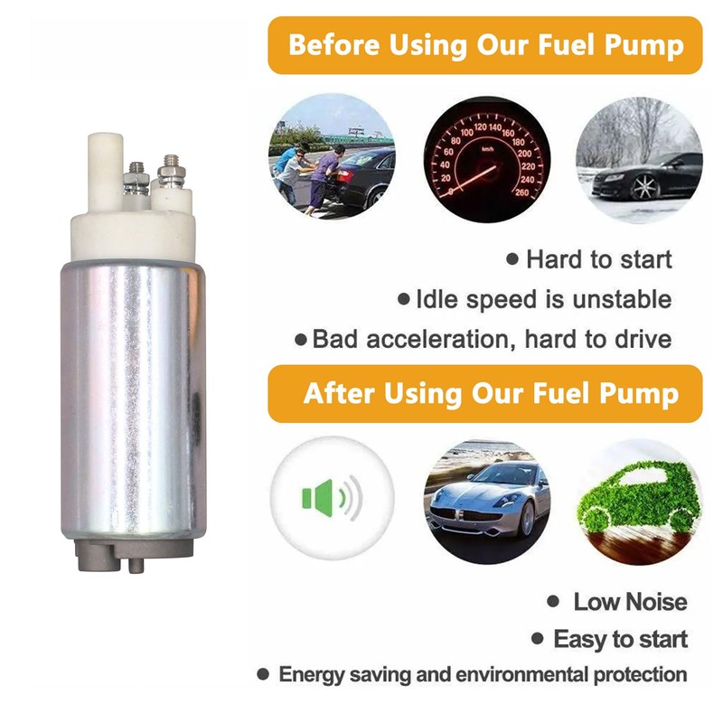 Yezoauto Fuel Pump with Regulator Strainer Gasket Tank Sealing for