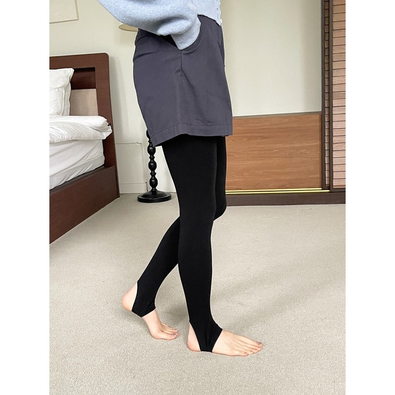 Women's Brushed Leggings Golf Stockings 300D Ring Winter Leggings /