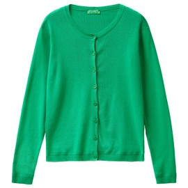 United Colors of Benetton Women's Cardigan, Intensive Green 108