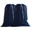eco2go Nylon Laundry Bags, Locking Drawstring Closure, Machine Washable, Extra