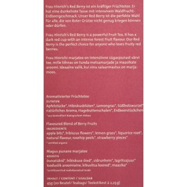 Schlürf Büdel - Frau Hinrichs Red Berry Organic Pack of 3 x 45 g