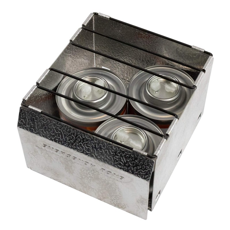 New & Improved! Emergency Cooking Fuel Storage Set with Stove,