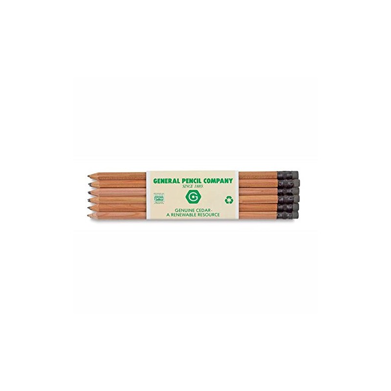 General's Cedar Pointe Extra Soft #1 Pencils 12/Pkg