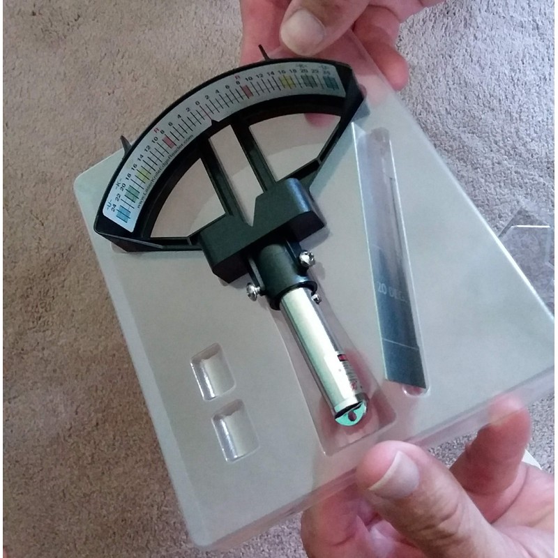 Laser Knife Edge Reader- See how sharp your knife is