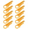 Tbest Data Cable Stripper 10pcs Wire Stripper Multipurpose Mini Cable