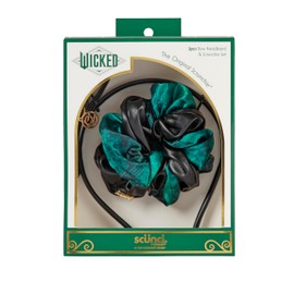 Conair Wicked Bow Headband & Twist scrunchie set - hair accessories - hair accessories for girls - gifts for her - Scunci 2PK