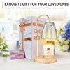 TOACSUCP Candle Warmer Lamp with 3 Bulbs, Adjustable Height Dimmable