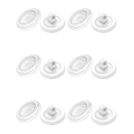 HILEEN 6 Pairs Replacement Nose Pads Nose Pieces for Oakley Tincup OX3184|Tincup Carbon OX5094|Gauge 5.1 OX5125|Tenon OX5147|Tie Bar 0.5 OX3006|Money Clip OX5145|Conductor 0.5 OX3187 Eyeglasses