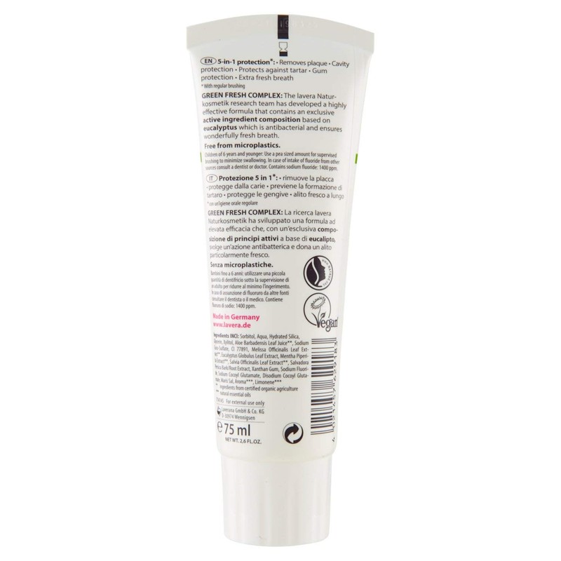 Lavera Organic Toothpaste Complete Care 75 ml