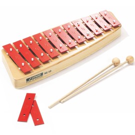 Sonor NG10 NG-10 Glockenspiel Xylophone for Children + Keepdrum Bag in Blue