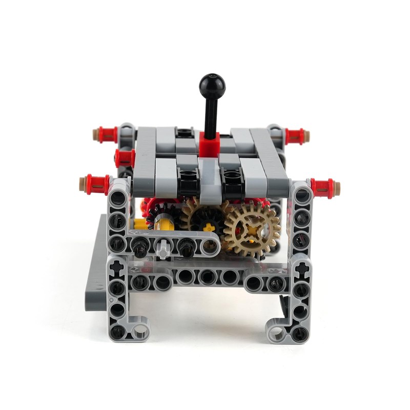 Sparkleiot MOC 5 Speed with Reverse Gearbox Model for Building
