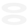 M METERXITY 2-Pack Goof Rings for 4 Inch Recessed Lights,