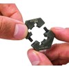Steelman 7/16-20 SAE Split Die Thread Chaser, Indexing Pins, Steel,