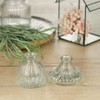Nordstern Mini Vase 'Angri' Transparent Set of 2 - Diameter