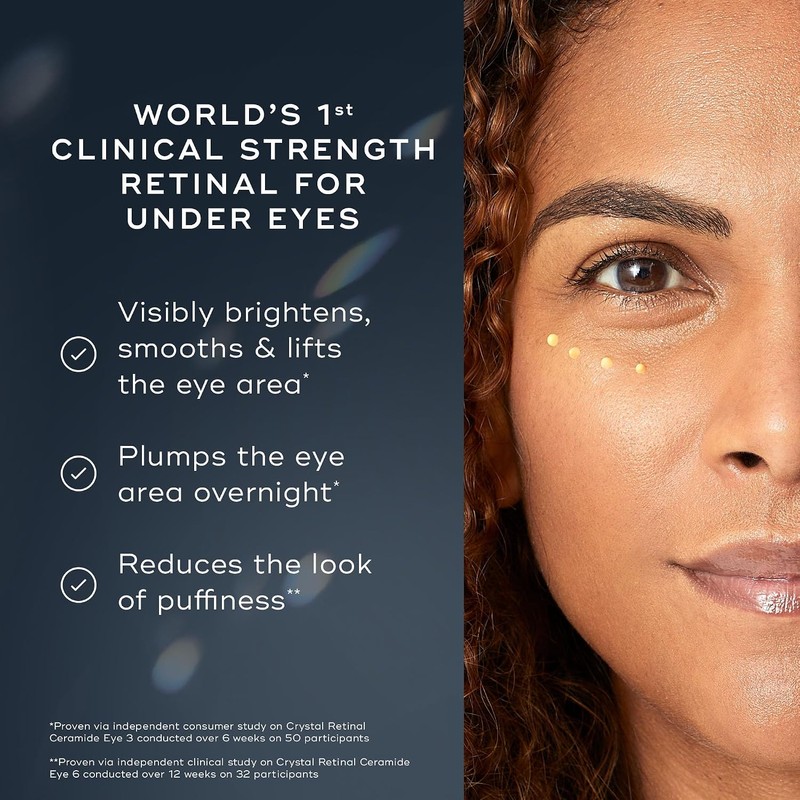 Medik8 Crystal Retinal Ceramide Eye 3, Crema Contorno de Ojos,