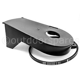 Mountfield Drive Belt & Belt Guard Set for SP454, Part Numbers - 135063750/0 & 322060212/0