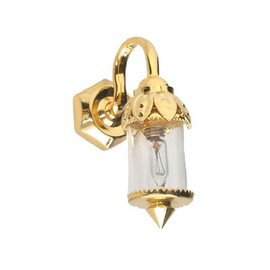 Dollhouse Miniature Ornate Coach Lamp Wall Sconce