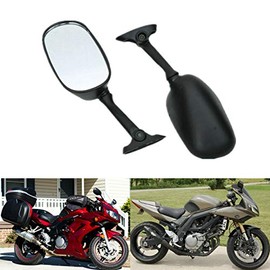 TCT-MT Side Black Rear View Mirror Fit for Suzuki SV650 SV650S 2003-2009 GSXR1000 2003-2004