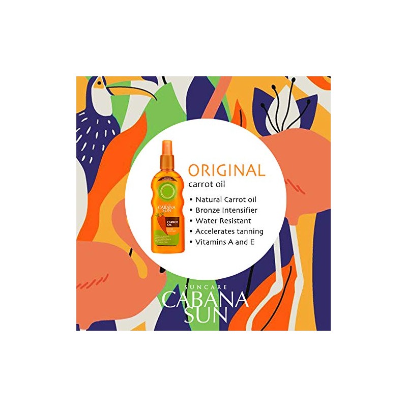 Cabana Sun Original Carrot Oil 200 ml - Bronceado -