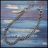 White Fang AZ177 Men's Retro Antique Feather Wallet Chain Fall
