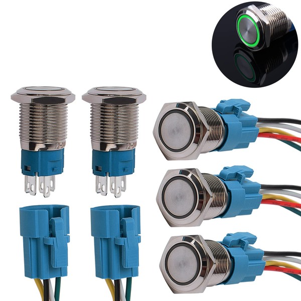 JIQI 5 x 16 mm 12 V to 24 V