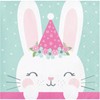 Birthday Bunny Beverage Napkins - Pack of 16