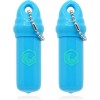 Unbranded Floating Keychain 2 pack with Waterproof Safety Container Boat