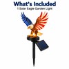 Solar Eagle Garden Stake Light – Patriotic LED Outdoor Decoration
