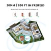 BITIWEND Wireless Signal Transmission Extension Set Doorbell and Chime Forwarding