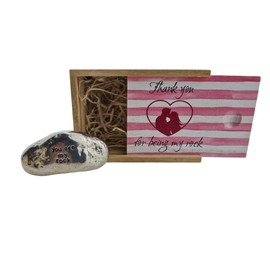 You Are My Rock - Thankyou For Being My Rock Gift (rock-thankyou)