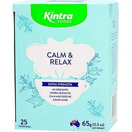 Kintra Foods Extra Strengh Calm & Relax 25 Teabags, 65 g