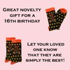 SHATCHI SHATCHI (13,16,18,21,30,40,50,60 Novelty Socks for Birthday Keepsake Gift Unisex