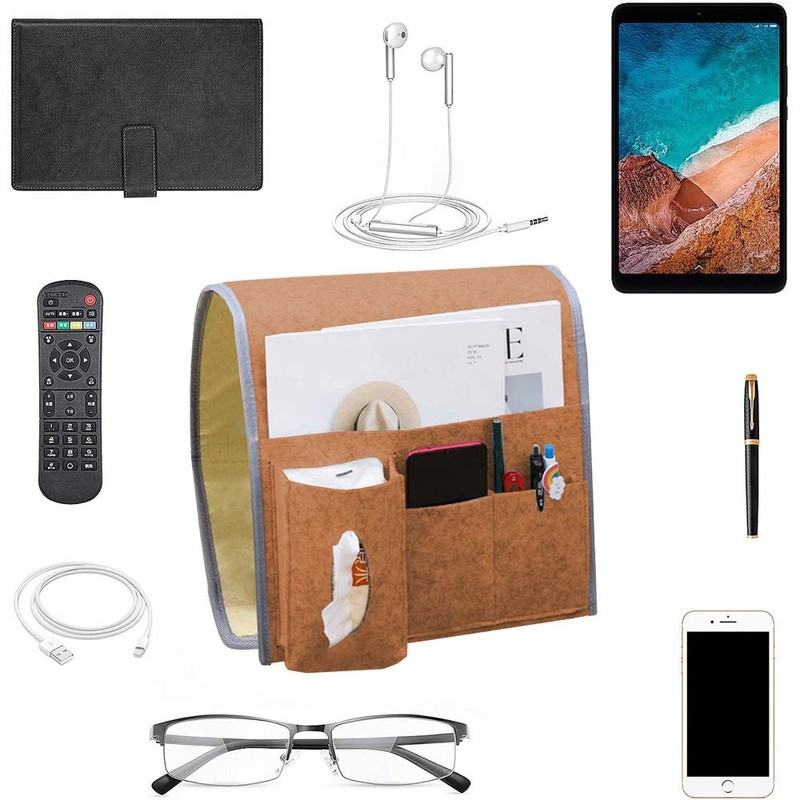 afdg Bedside Bag, Storage Bag for Bed, Hanging Bag for