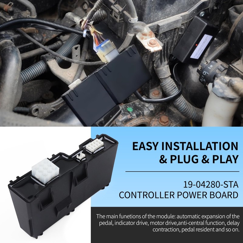 Geloo 19-04280-STA Running Board Controller Power Board Control Module Replacement