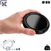 KADAX Set of 10 Screw Lids TO89 for Jars 89