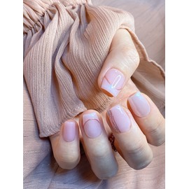 [Janef] Ballerina stringsI always keep ballet core nail tips - nail glue / [재네프]발레리난줄무조건 킵 발레코어 네일팁 - 네일 글루