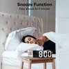 Lafocuse RGB Digital Alarm Clock Bedside with Colorful Display