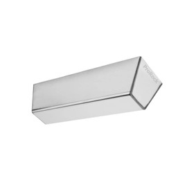 ProRock 14" Stainless Steel Mud Pan + Round Base - Durable Heli Arc Welded, Joint Compound Tray - Drywall Finish