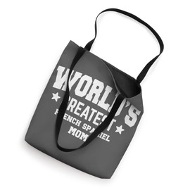 French Spaniel for Mom Funny Dog Breed White Tote Bag