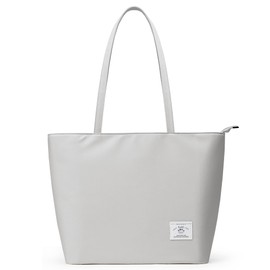 KALIDI FANCY FOREST Women's Tote Bag, Large Capacity, Shoulder Bag, Shoulder Bag, Oxford, Plain, For School Commutes, Work, Zipper Included, gray