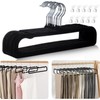Velvet Hangers Non Slip - 20 Pack Pants Hangers for
