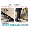 Rock Steady Cane Stair Assist Cane – Less Effort Going