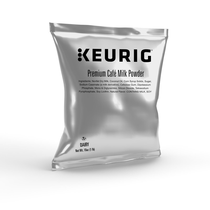 Keurig Premium Café Milk Powder, 1lb Bag, Specialty Beverage Base