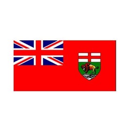 Manitoba - Canada - Flag 3 x 5 feet Polyester