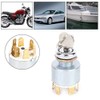 Ignition Switch Controls with 2 Keys 12V Universal Ignition Key