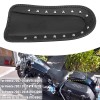 Unbranded Studs Rear Fender Bib Solo Seat Black Fit For