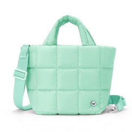 WESTBRONCO [Mother's Day] 【Small】Women Puffer Tote Quilted Crossbody Bag Purse Bags Women Handbag Gift For Mom Girl Springtok Durable Waterproof:_Light Green