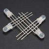 uxcell 20PCS 5mm 3-Pin Dual Bi-Color Diffused Common Cathode LED